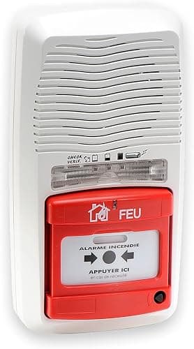Axendis, alarme incendie type 4 radio à piles